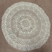 Centrino vintage all’uncinetto – bianco, nuovo