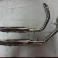 Scarichi H.D. + Paragambe + portapacchi KTM DUKE