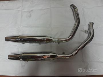 Scarichi H.D. + Paragambe + portapacchi KTM DUKE