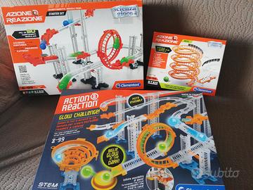 AZIONE E REAZIONE (SET 4 GIOCHI COMPLETI)