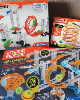 AZIONE E REAZIONE (SET 4 GIOCHI COMPLETI)