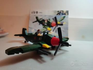Aereo in mattoncini simile lego