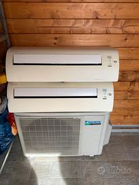 Daikin dual  9000 +9000