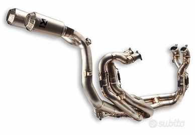 Gruppo di scarico completo in titanio Akrapovič