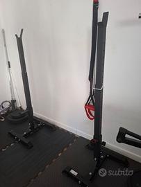 Homcom set Rack portabilanciere