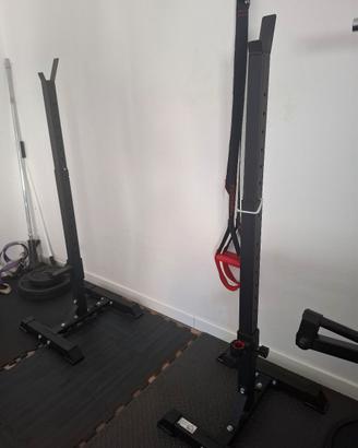 Homcom set Rack portabilanciere