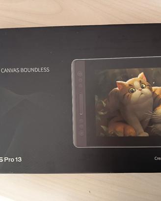 Huion Kamvas Pro 13 completa di tutti gli accessor