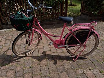 BICICLETTA REVIVAL CITY BIKE DONNA COLORE ROSA 24