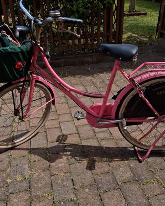 BICICLETTA REVIVAL CITY BIKE DONNA COLORE ROSA 24