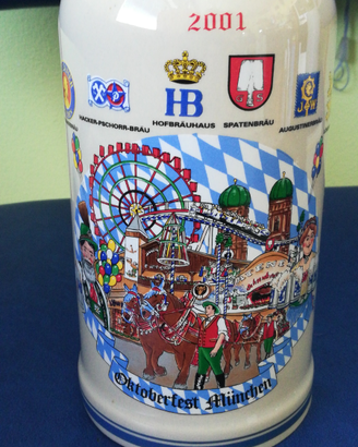 Boccale Oktoberfest 2001