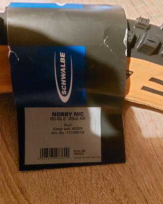 copertone nobby nic 29x2.60 nuovo