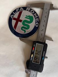 desivo 3D Alfa Romeo 74 mm Stemma Originale Cofano