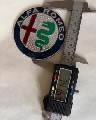 desivo 3D Alfa Romeo 74 mm Stemma Originale Cofano