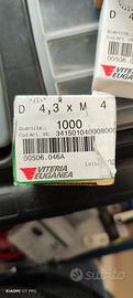 rondelle dentellate 4,3 x M4 in acciaio inox 