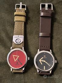 Due orologi Manfredi al quarzo da collezzione