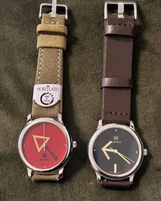 Due orologi Manfredi al quarzo da collezzione