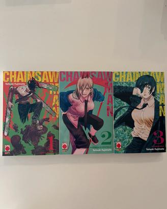 Chainsaw Man - volumi 1-2-3