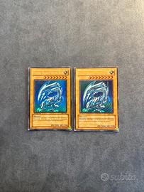 drago bianco occhi blu