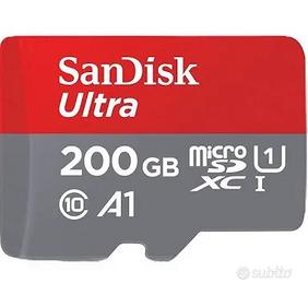 Micro SD 200gb SanDisk Ultra