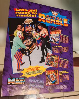 Flyer Locandina Poster Royal Rumble