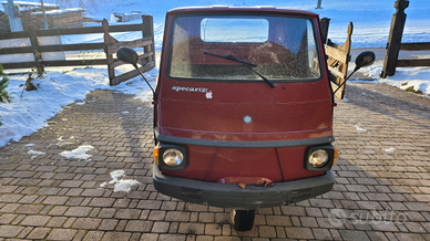 Ape piaggio 200cc, con volante. Portata 730kg