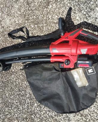 soffiatore aspiratore Einhell a batteria 