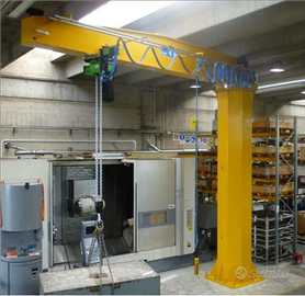 2 Gru a colonna ELEPHANT rotazione elettrica