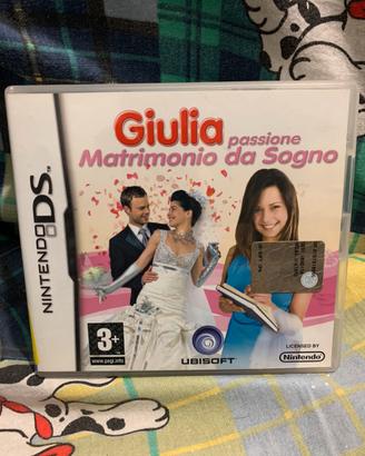Gioco Nintendo DS Giulia passione matrimonio