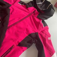 Completo sci donna 8848 rosa e nero