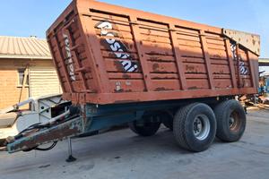 dumper bossini 140 quintali doppio asse 