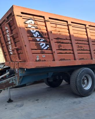 dumper bossini 140 quintali doppio asse 