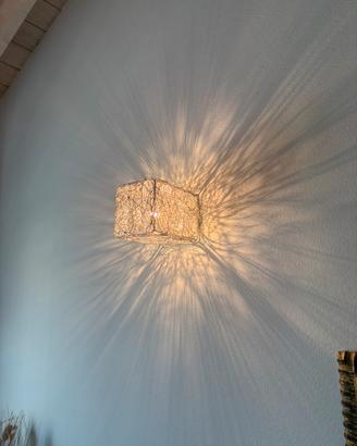 2 lampade da parete applique di design