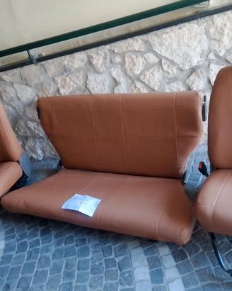 TAPPEZZERIA ECO PELLE NUOVA FIAT PANDA MODELLO 141