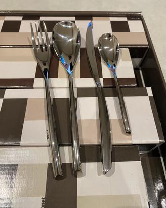 Sambonet Bamboo 24 pezzi Servizio Posate Nuove
