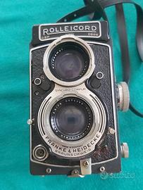 Macchina Fotografica Rolleicord + Minox