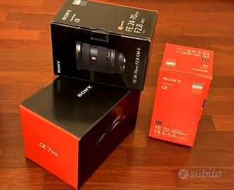 SONY: a7R V + 24-70 f2.8 GMII + 70-300 f4.5-5.6 G