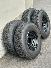 Ruote cerchi gomme Defender 90 110 130