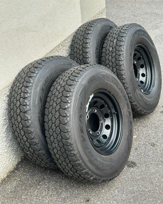 Ruote cerchi gomme Defender 90 110 130