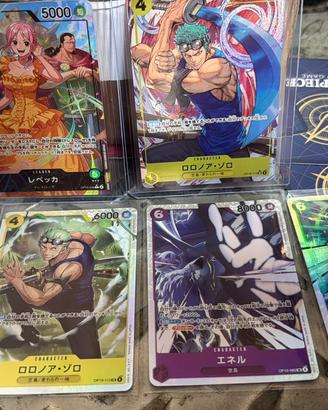 One piece 6 carte OP 15 giapponese