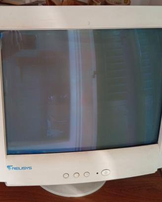 PC Packard Bell Monitor CRT Relisys