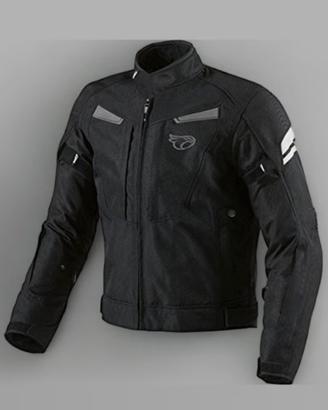 Giacca giubbotto moto uomo impermeabile con protez