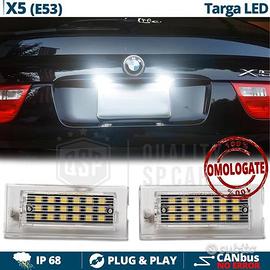 Luci TARGA LED PER BMW X5 E53 Placchette CANbus