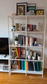 Libreria e Mobile TV IKEA VITTSJÖ (Metallo bianco)