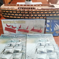 Santisima Trinitad modellino in legno De Agostini