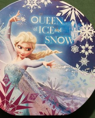 Disney Salvadanaio Frozen Anna ed Elsa in Metallo