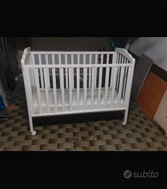 Lettino Foppapedretti legno bianco