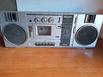 SHARP GF-7300 RADIO BOOMBOX STEREO 