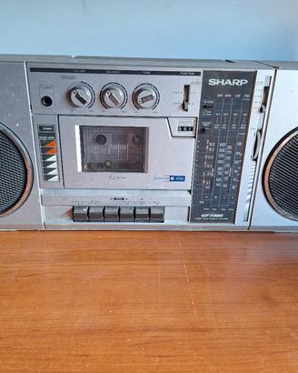 SHARP GF-7300 RADIO BOOMBOX STEREO 