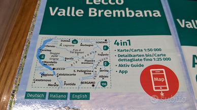 Cartina escursioni,Kompass