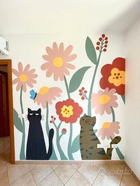 DIPINTI MURALI FATTI A MANO PERSONALIZZATI